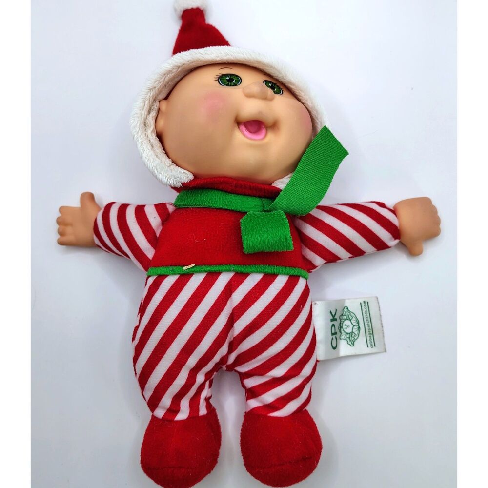 Cabbage Patch Kids Cuties Christmas Holiday Doll 10" Santa Claus Elf Baby 2016